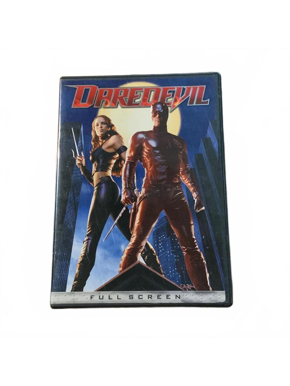 Daredevil DVD Full Screen 2-Disc Set Bonus Features Marvel Action PG-13